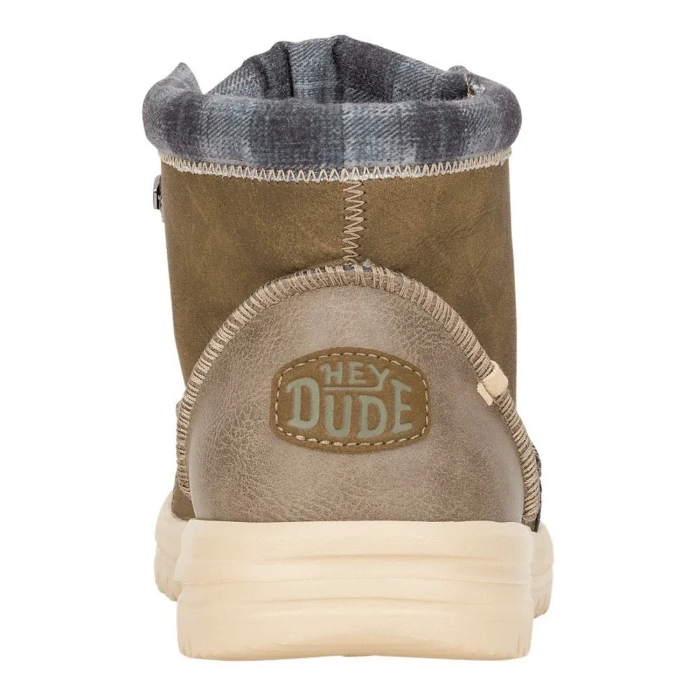 HEY DUDE Bradley Classic Boots Casual Walnut Brown Men's Size 8 42067-267 NEW